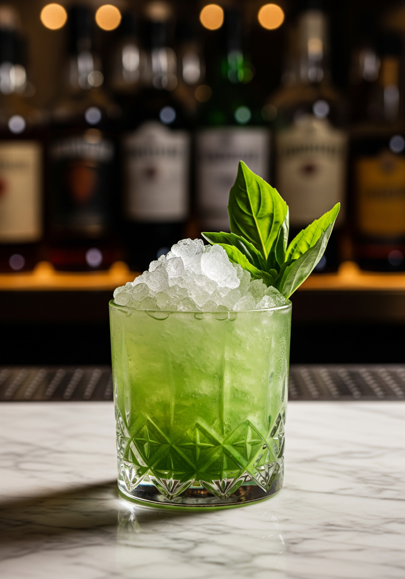 Basil in my mind cocktail