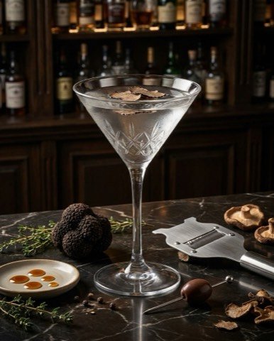 Black Truffle Martini